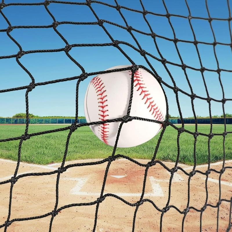 Baseball Softball Backstop Net Field Enclosure Practice Net Multipurpose Baseball Training Net for Baseball Hockey