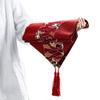 Mit Quaste Tischdecke Vintage Tischabdeckung INS Roter Chinesischer Stil Tischläufer Tischdekoration
