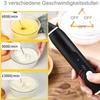 1PC Wireless Electric Milk Frother With USB Charging Handheld Mini Blender For Coffee Cappuccino Cream Portable Mixer 3 Speeds