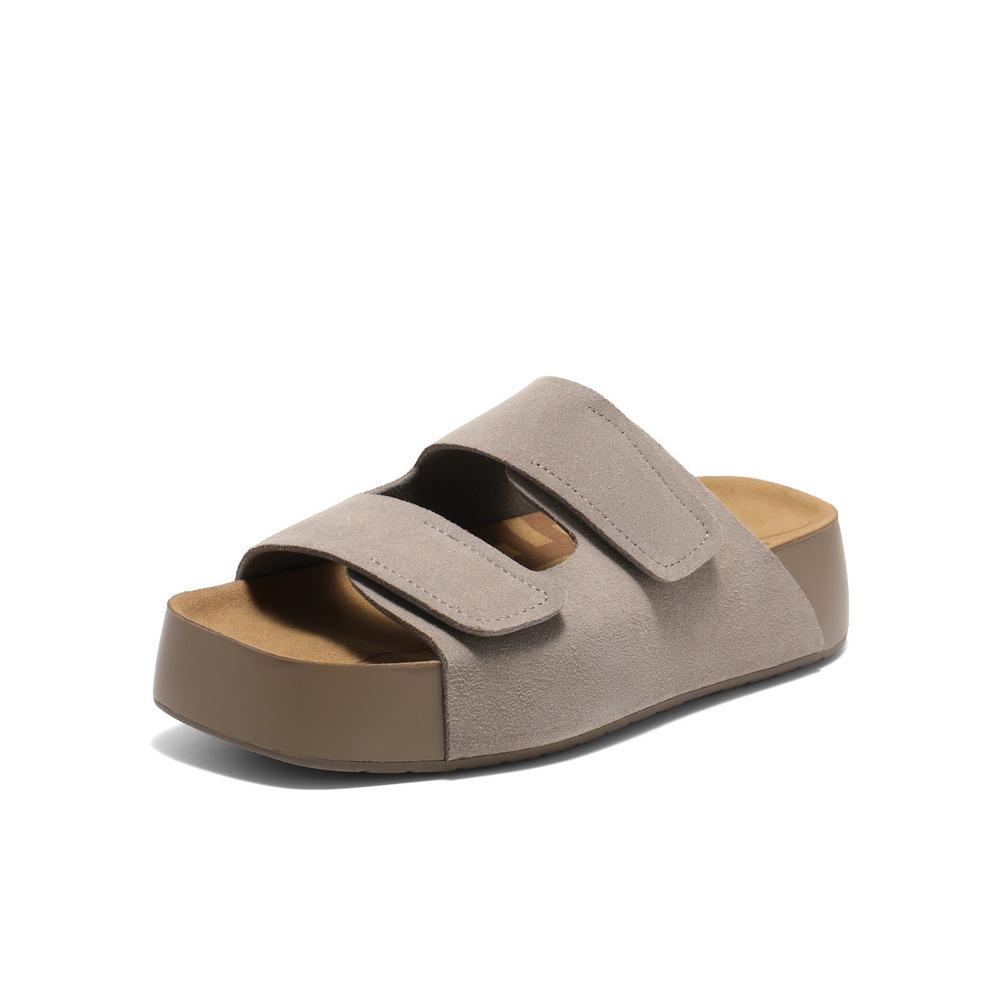 Fashion 2025 Fashion Thick Bottom Women's Slippers Summer New Women's Sandals Luxury Designer Sandals Flat Shoes for Women