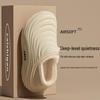 Men's Cartoon Cotton Slippers: Winter Indoor Non-Slip, Waterproof, Warm, Closed-Heel with Thick Sole for Couples
