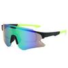 Oversized Sports Goggle Men  New Mirror Outdoor Anti-UV Cycling Sunglasses Women Trendy Windproof Protective Shades