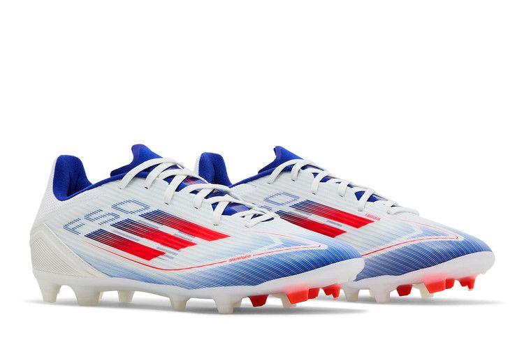 adidas F50 League Multi-Ground Cloud White Solar Red Lucid Blue