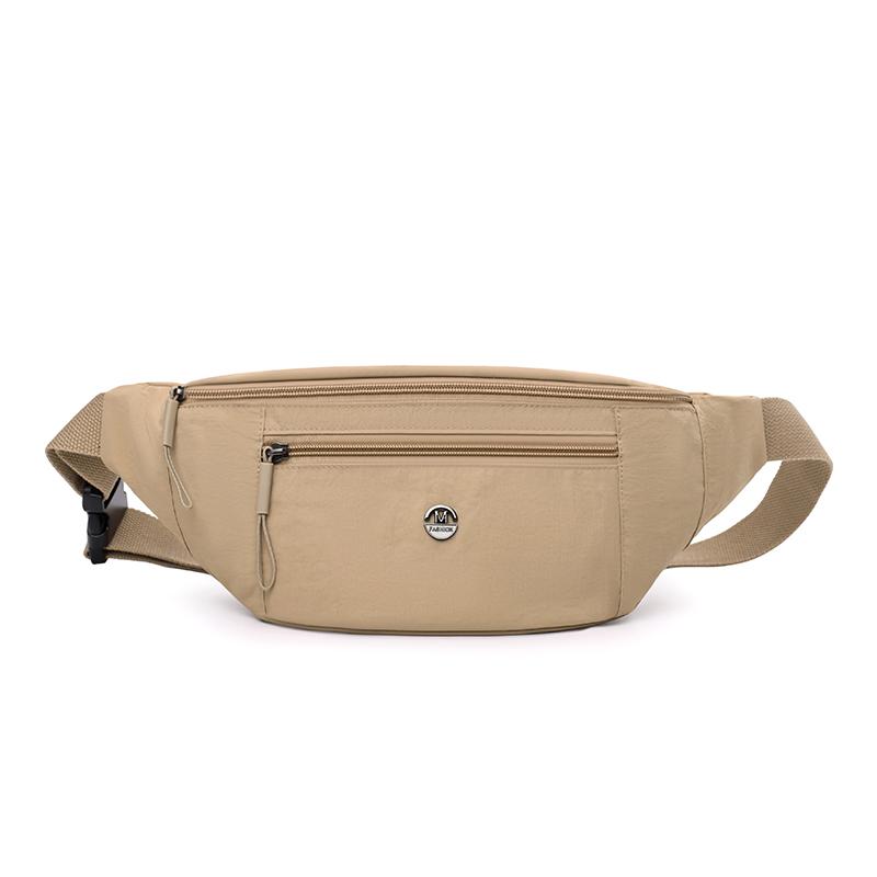 Sports Outgoing Waist Bag Lightweight Solid Color Women's Chest Bag Crossbody Bag