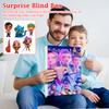 3D Hexenpuppen Überraschungsbox, 24 Puppen warten darauf, von Ihnen ausgepackt zu werden, Weihnachtsüberraschungsgeschenk für Freunde und Kinder