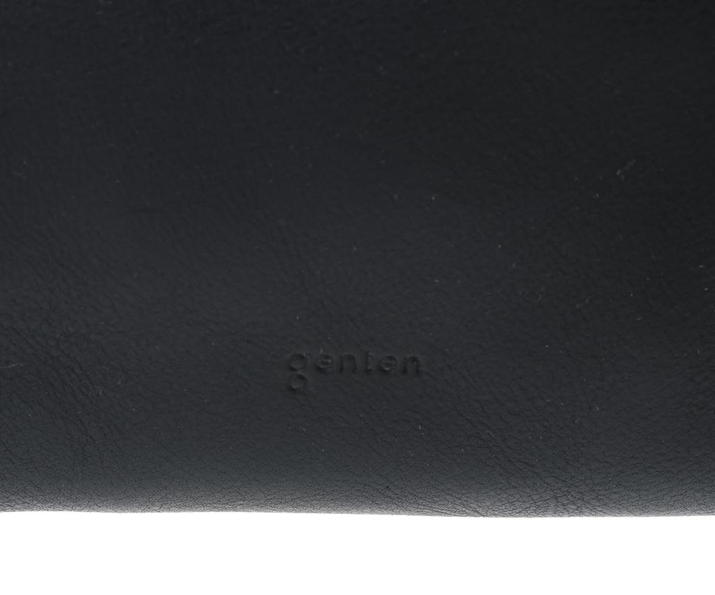 Shoulder Bag Minerva Vertical Shoulder Bag Black [Genten] Women's 44026-10