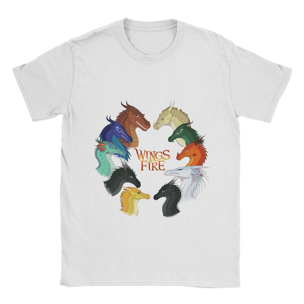 Wings of Fire T-Shirt for Men  Novelty Pure Cotton Tees Crewneck Short Sleeve T Shirt Summer Tops