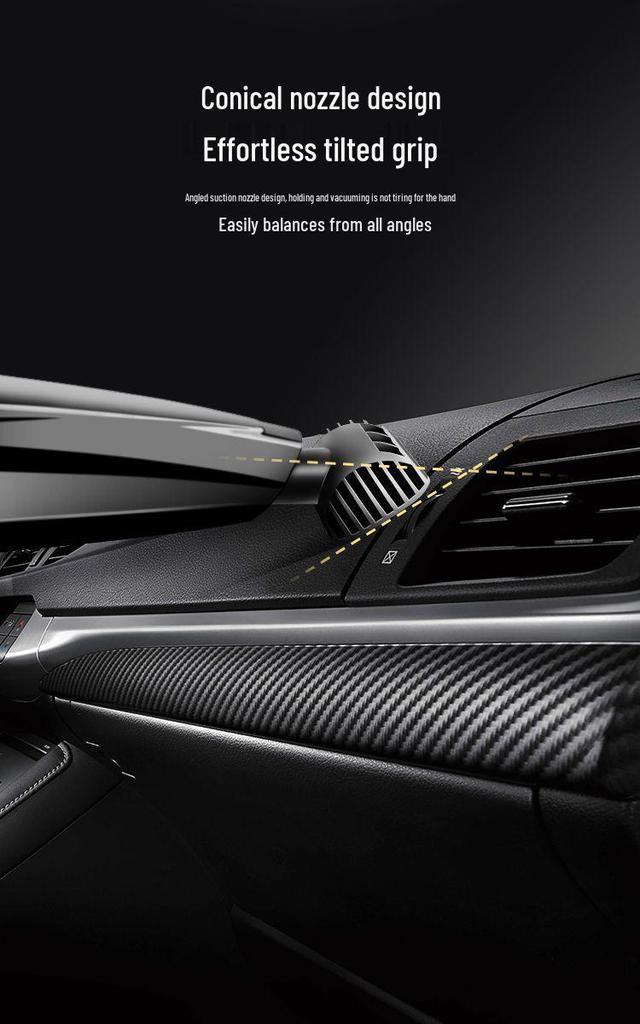 High-Power Portable Wireless Car Vacuum Cleaner for Home and Sedan