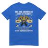 Pro Gun Second Aunisexdunisext Is My Gun Permit Usa American Flag TShirt