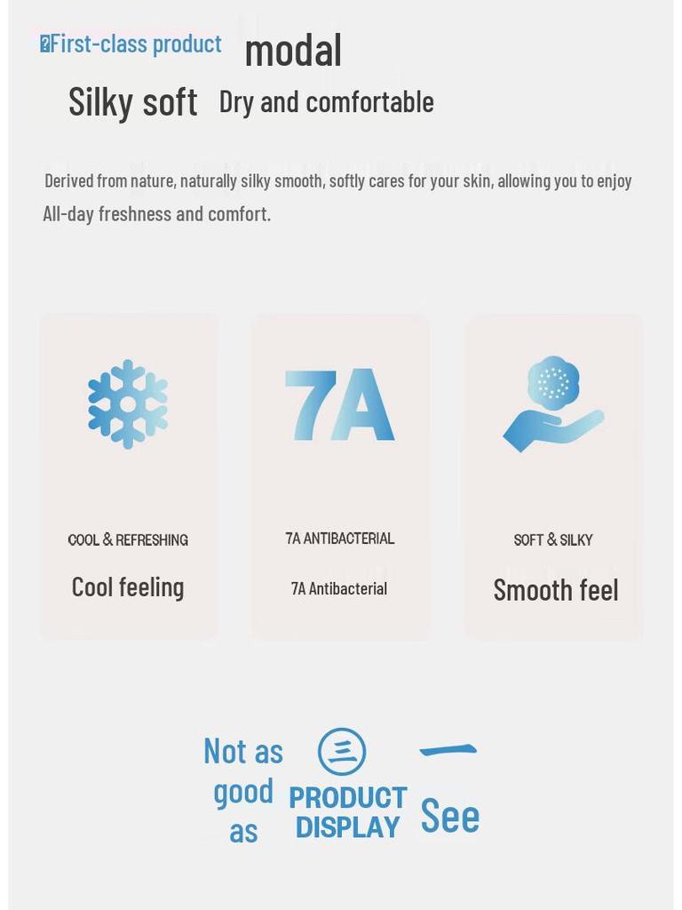 Three Guns Women's Modal 7A Antibacterial Briefs (3-Pack)