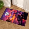 Grand Theft Auto Personalized Name Floor Rug Office Rug Suitable for Balcony Foyer Outdoor Living Rooms Antislip Carpet Office home decor