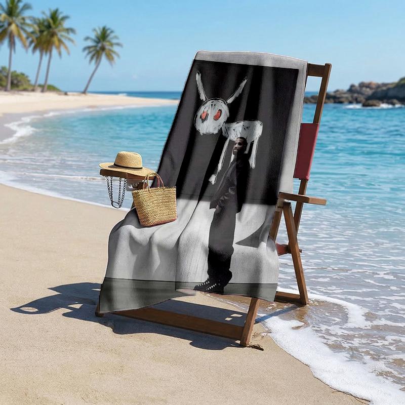 Drake Fashion Beach Towel: Ideal for Summer Adventures Soft, absorbent and quick drying suitable for swimming and bathing