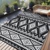 Anti-slip Waterproof Outdoor Camping Mat Reversible Rug Plastic Straw for RV Picnic