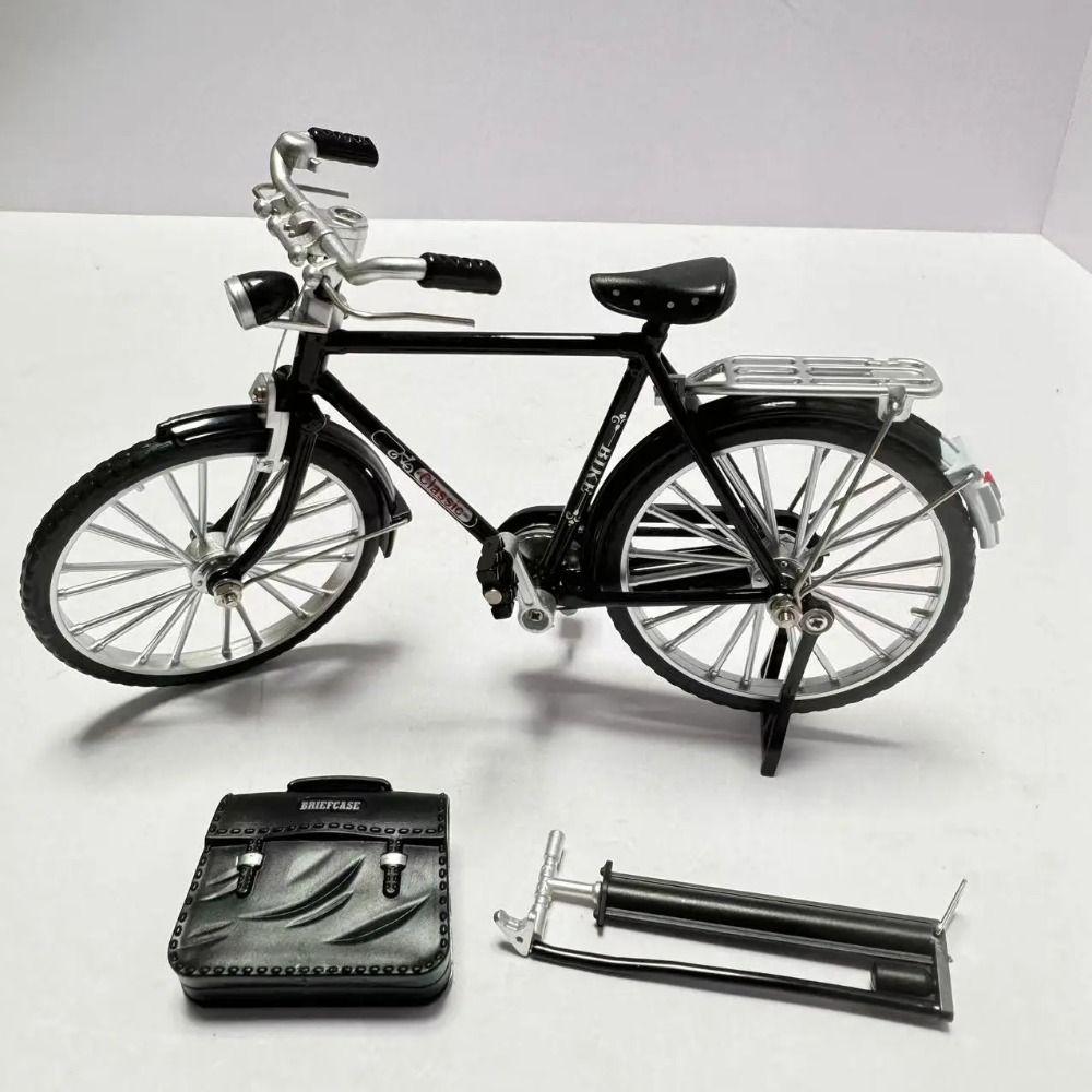 DIY Assembly Bicycle Model Toys 1:10 Scale Mini 28 Big Bar Bicycle  Collection