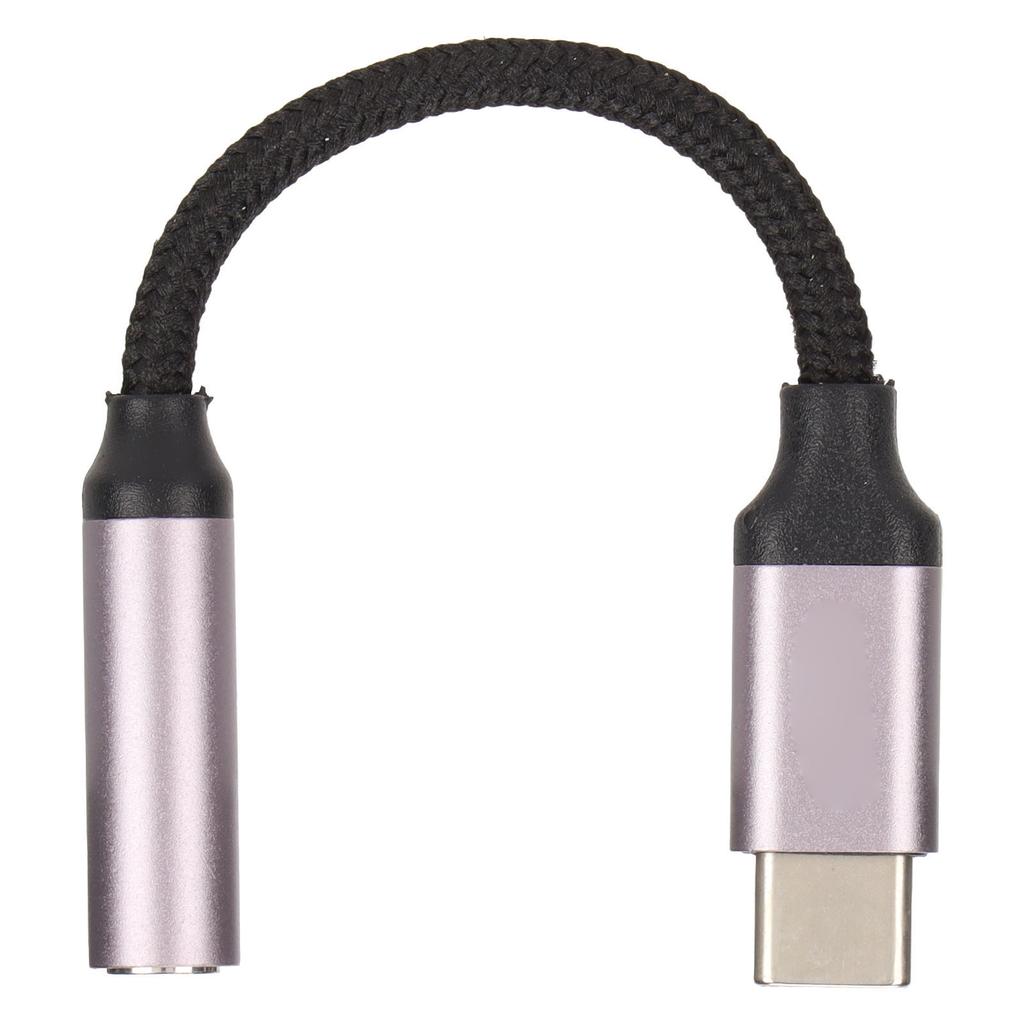 Type C To 3.5mm Audio Cable Type C To 3.5mm Headphone Jack Adapter Supports Music Call Wire Control Function