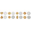 Stainless Biscuit Baking Press Decoration Cookie Making Mold Kitchen Cake Piping Nozzle