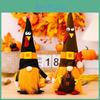 Unique Thanksgiving Faceless Doll With Pumpkin And Fall Leaves Perfect For Seasonal Decor