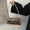 Leopard Print Niche Fashion Popular Shoulder Bag New Versatile Texture Fashionable Foreign Style Messenger Bag High Sense Design