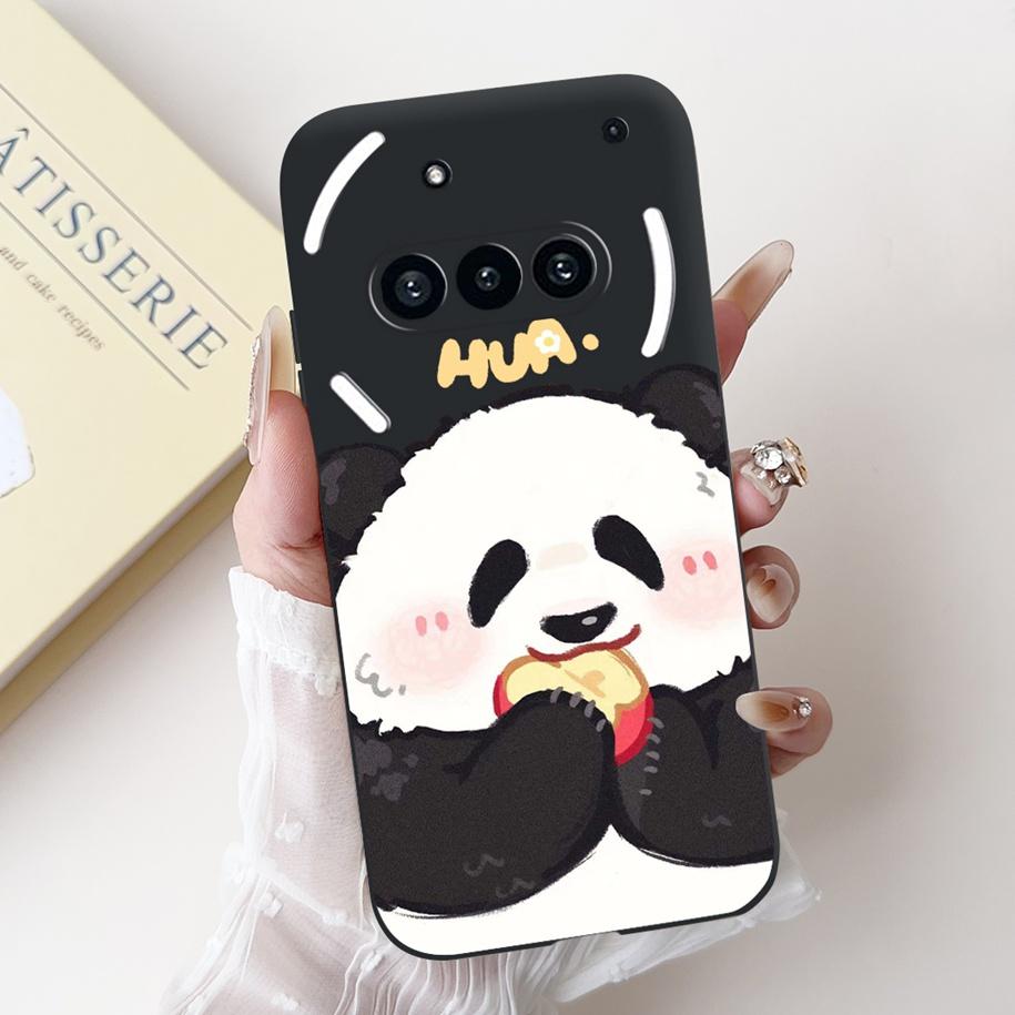 For Nothing Phone 3A Case A059 Cover Fashion Flower Soft Silicone Black Shockproof Cover On Nothing Phone3A 3 A 3APro A059P Capa