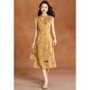 Meilannie Chinese Style Jacquard Cheongsam Dress
