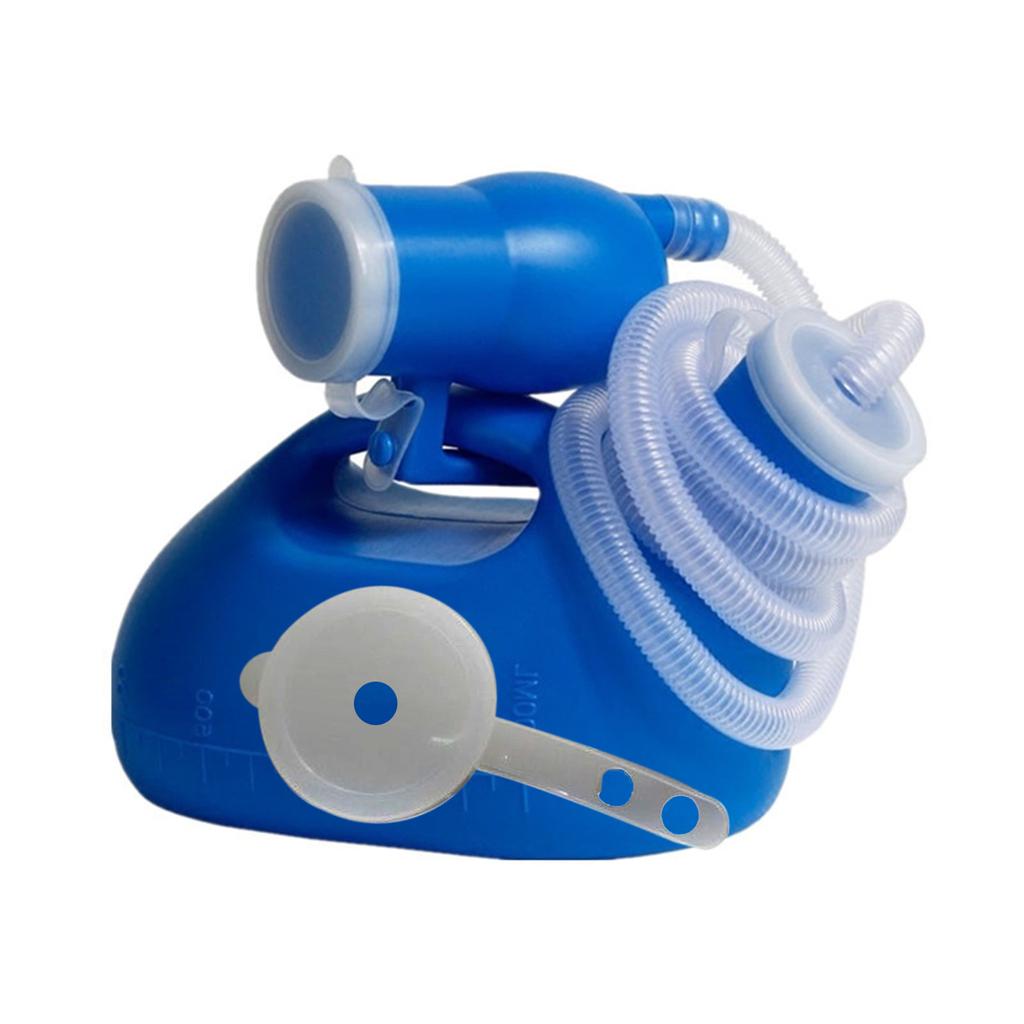 Urinal For Men Spill Proof Men's Potty Portable Urinal Pee Bottle 2000 ML For Home Camping Car Travel