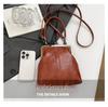 2026 Retro Soft Leather Women's Bag: Fashionable Shoulder & Crossbody Handbag