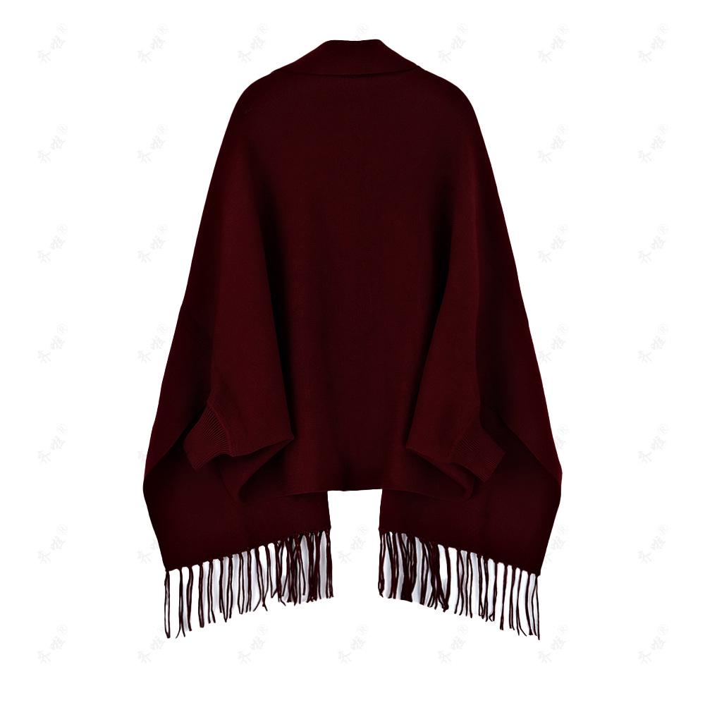 Women's Happy Mother-in-law Cheongsam Shawl Cape - Autumn/Winter Wedding Banquet Outerwear with Sleeves