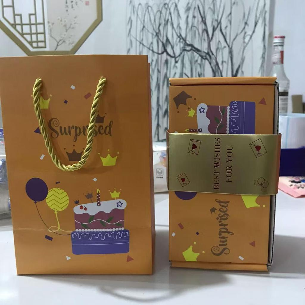 Surprise Pop-up Box Gift for Birthdays, Valentine's, Qixi & Christmas