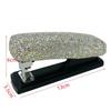 Bling Rhinestone Stapler Black Base Desk Accessory Home Crystal Stapler  Office