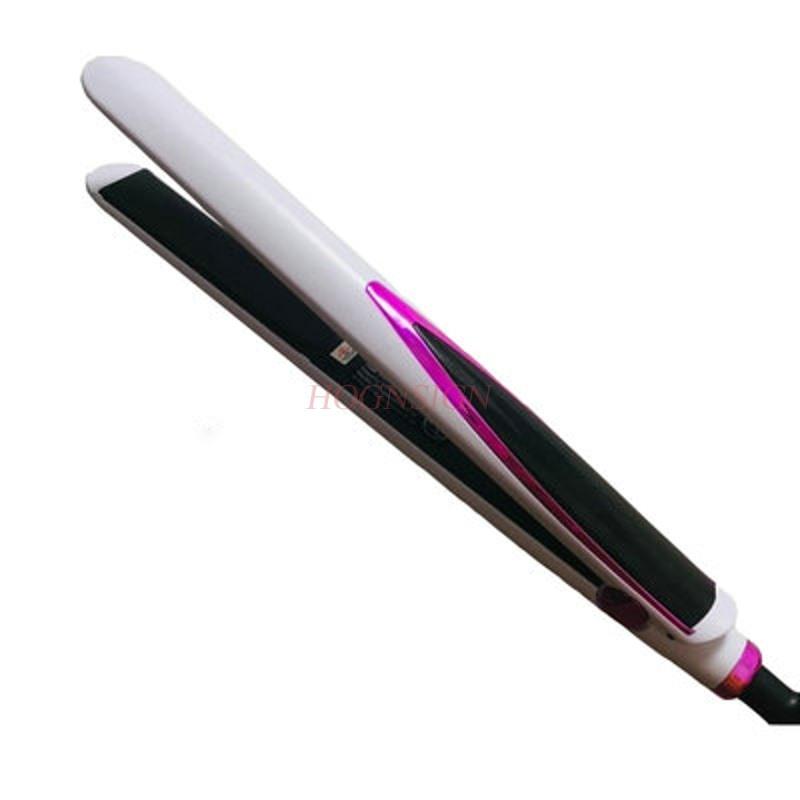 Electric splint straight hair curly hair dual-use inner buckle does not hurt hair ceramic straight clip student air bangs househ