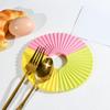 Easy To Clean Multifunctional Fan Shape Silicone Mold for Individualized Heat Resistant Trays and Decorative Pieces