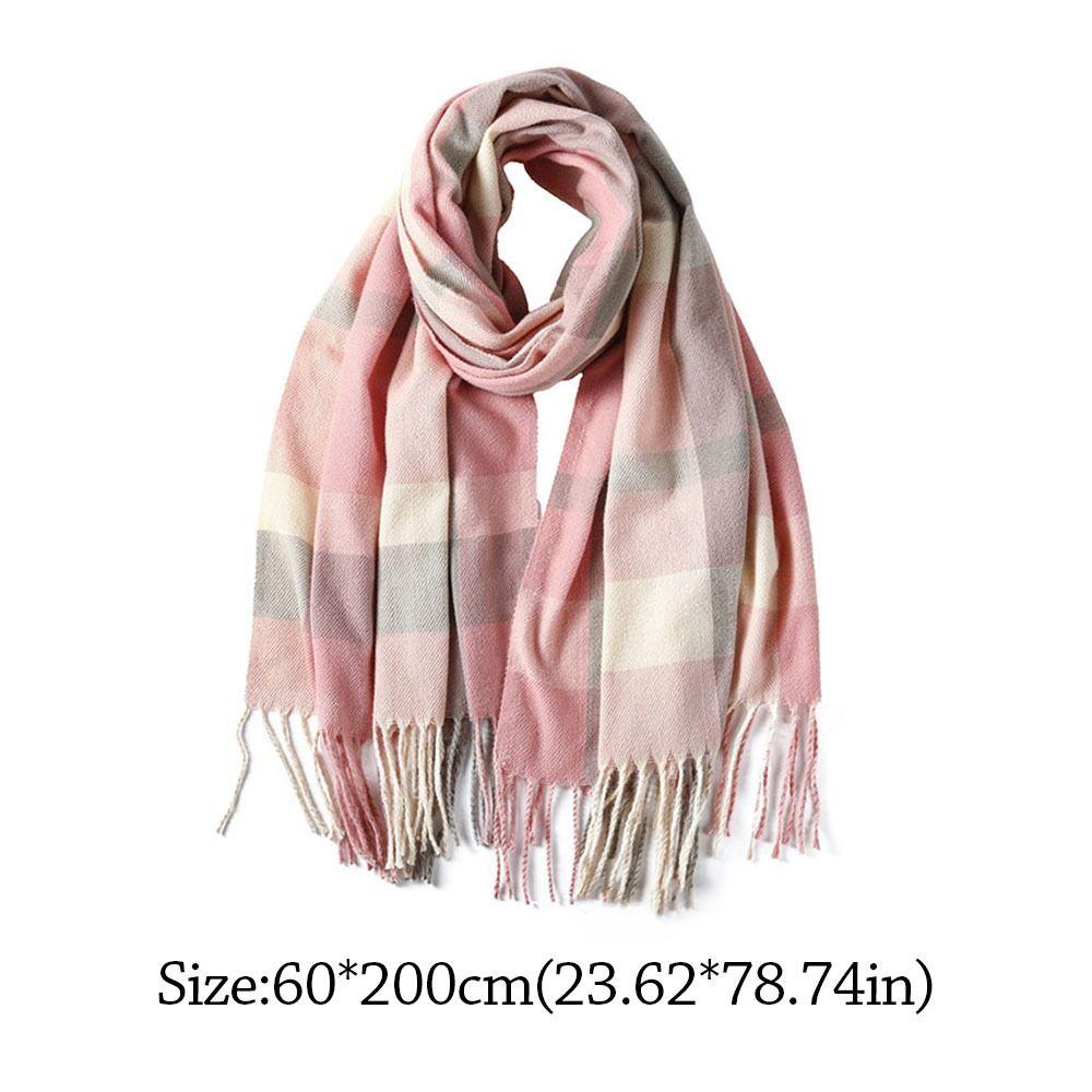 Warm Winter Scarf Soft Neck Warmer Fashion Neck Guard Shawl Women Men