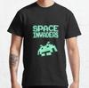 Arcade Space Invaders Video Game Retro Vintage T -Shirt for Arrivals Male Funny Top Tees 100% Cotton Novelty  Plus Size