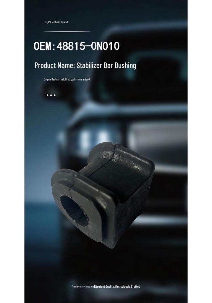 Bague de barre stabilisatrice avant, type ouvert pour Toyota Crown/Reiz, 48815-0N010LR