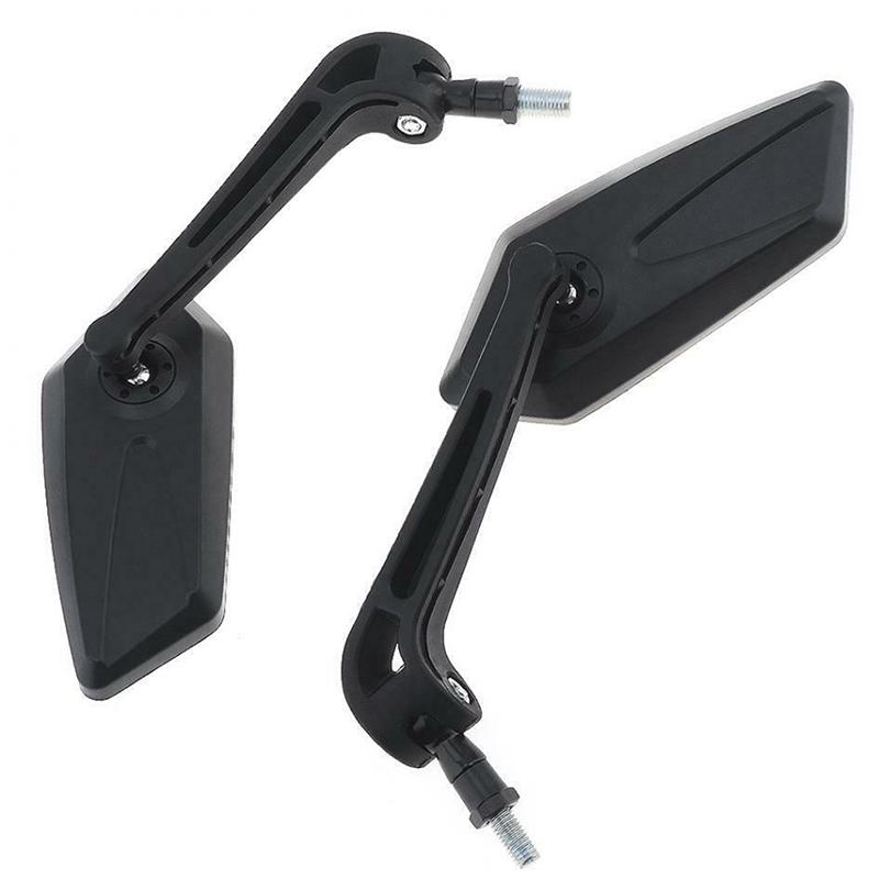 

Универсальная пара зеркал заднего вида для мотоцикла, скутера, 10 мм чёрный