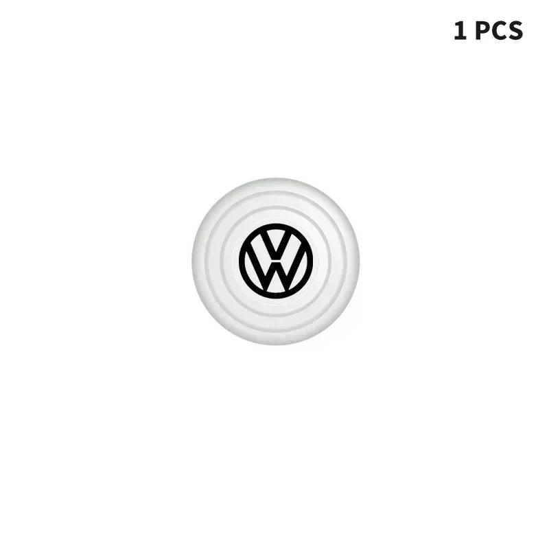 PCVHD1 1/2/4Pcs Car Door Silicone Anti Shock Pad Luminous Shock Absorber For Volkswagen VW Scirocco Jetta Beetle Golf Passat CC Tiguan