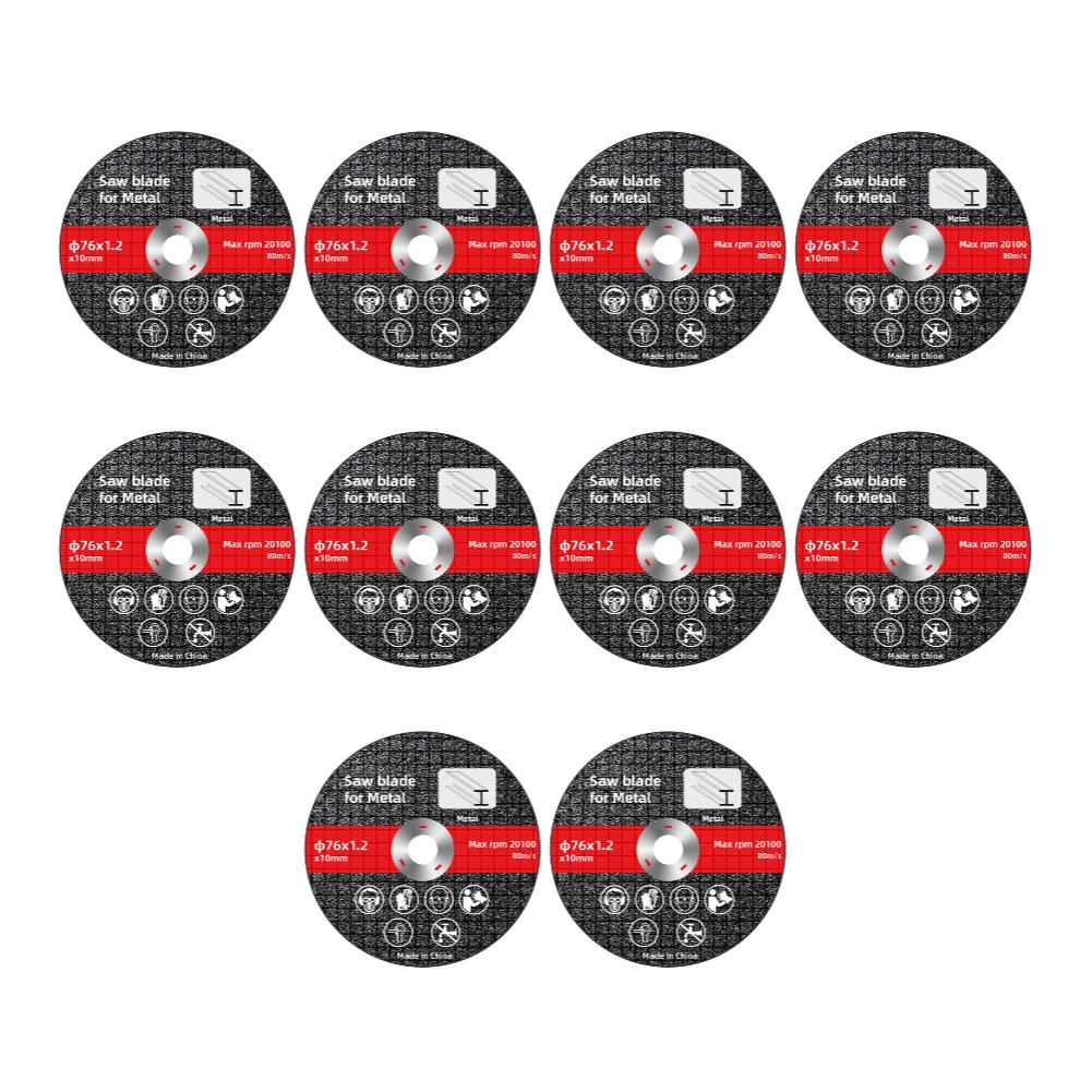 1-20pcs 76mm Cut Off Wheel Metal Cutting Discs 75mm Electric Wear Resistance Circle Wheels Blades for Angle Grinder Accessories