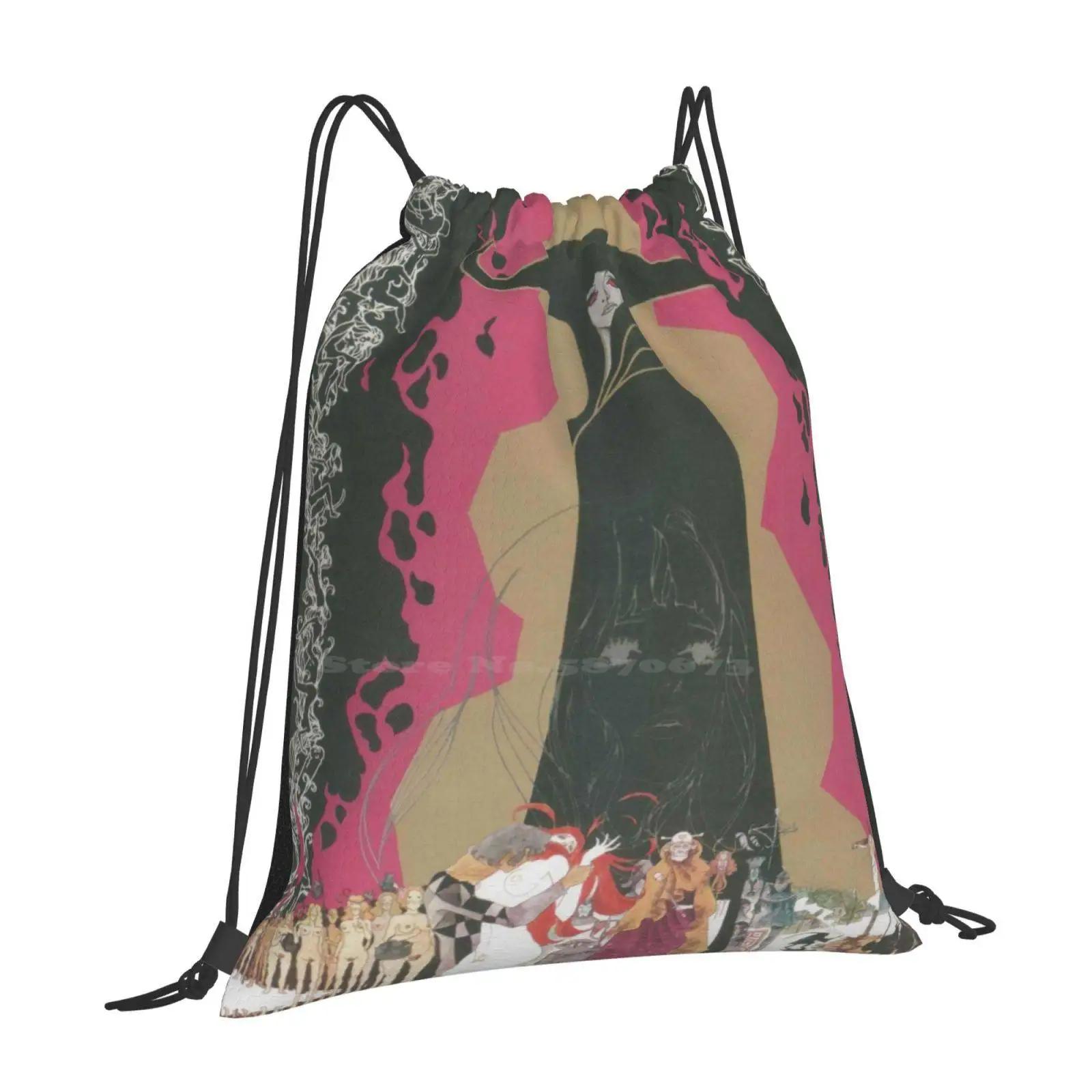 Belladonna Of Sadness Backpacks For School Teenagers Girls Travel Bags Belladonna Of Sadness Movie 1973 Japan Anime Jeanne OneSize