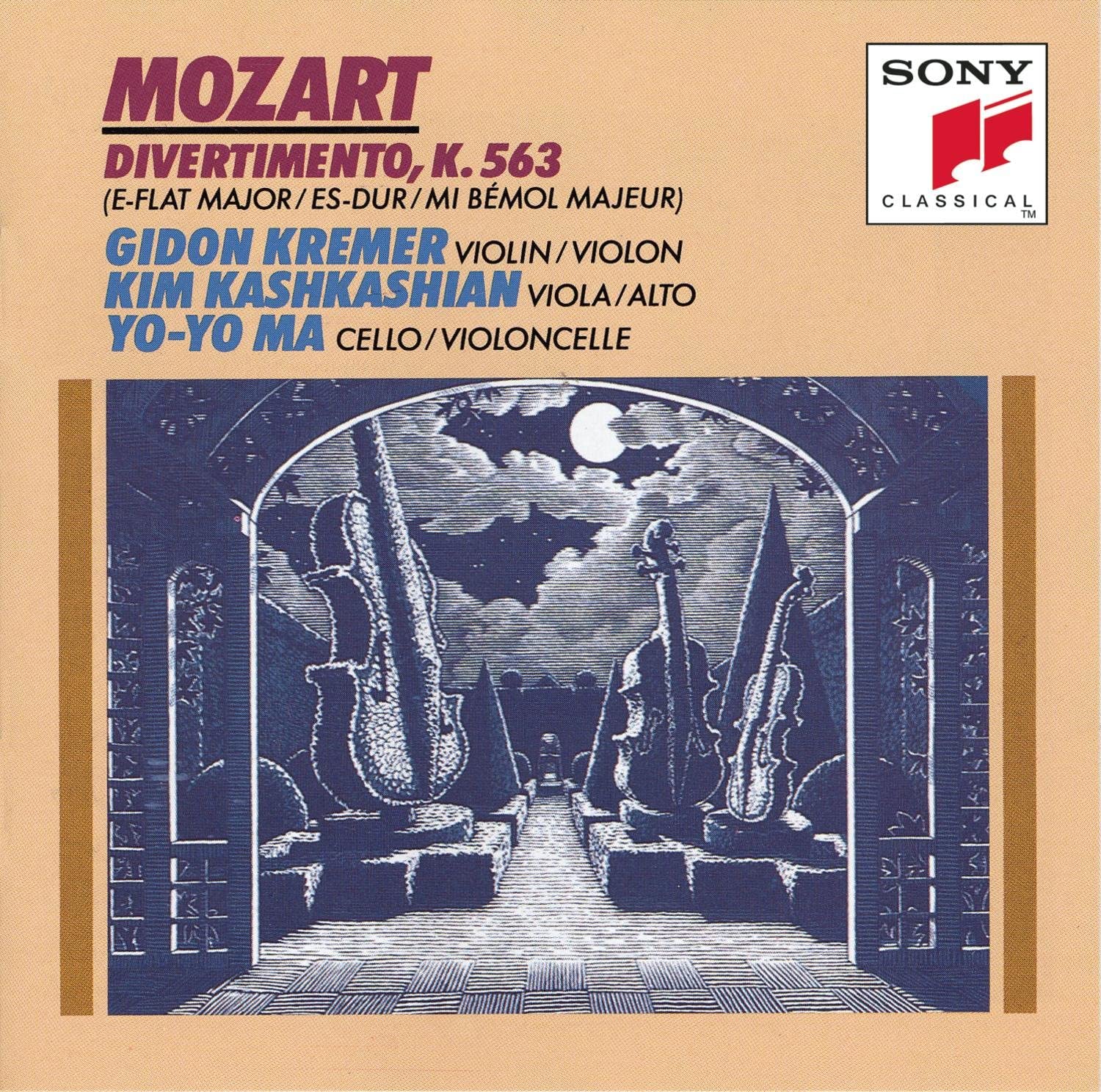 

CD MOZART, MA, KREMER; KASHKASHIAN - Divertimento US Classical Used