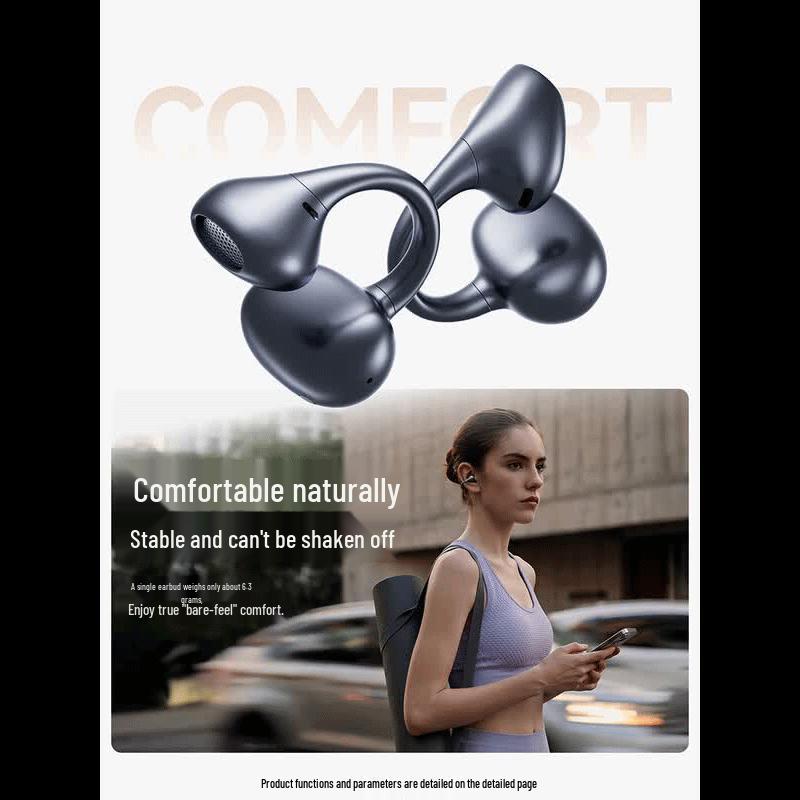 Saina ANC Ear-clip True Wireless Bluetooth Headset