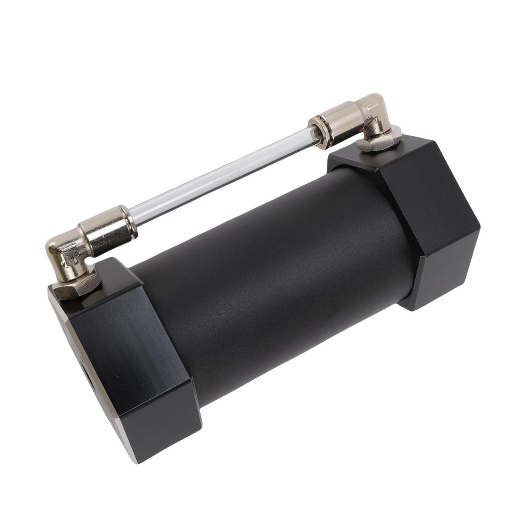 BL LBX G4 Computer Water Tank Reservoir Aluminum Alloy with External Observation Window G1 4 Thread 100ml Capacity 360