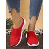 Ladies' Casual Sports Shoes, One Foot Kick, Suitable for Spring and Summer Beach Vacation, Travel and Leisure, Mesh Suitable for Plus Size Women