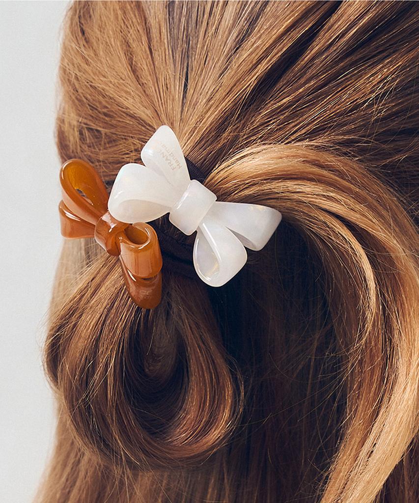 Dana Burton Mono Of Ribbon Hair Tie