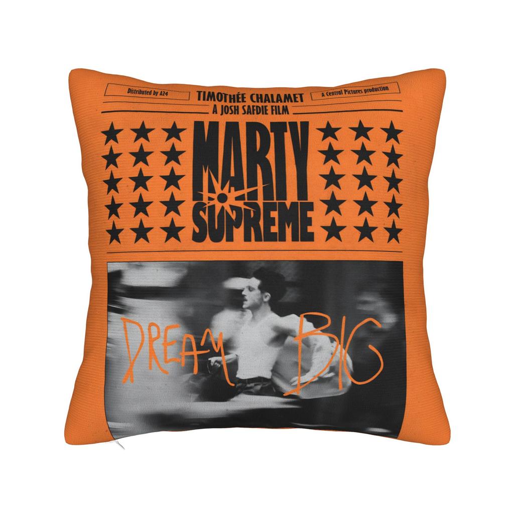 Marty Supreme Table Tennis Square Pillow Case Polyester Cushions For Sofa Movie Awesome Pillowcover Home Decor