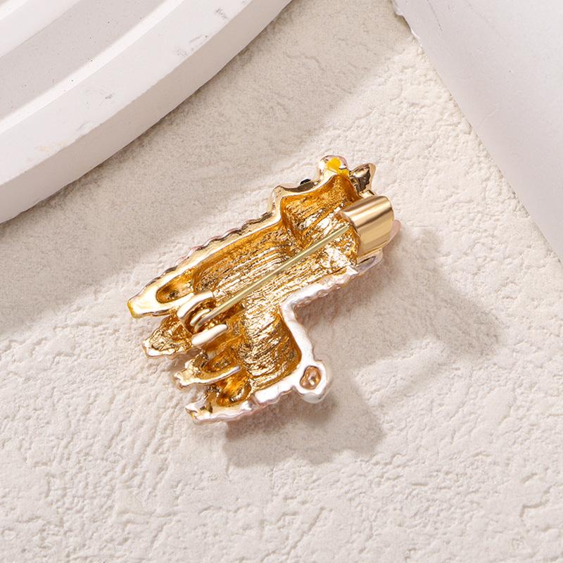 Cute Animal Alpaca, Elegant, Fashionable and Exquisite Sheep High-end Pressed Brooch