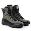 Bacca Bucci FLAME Original 7-Eye Moto Inspired Mild Water Proof High Top Ankle Snow Boots for Men