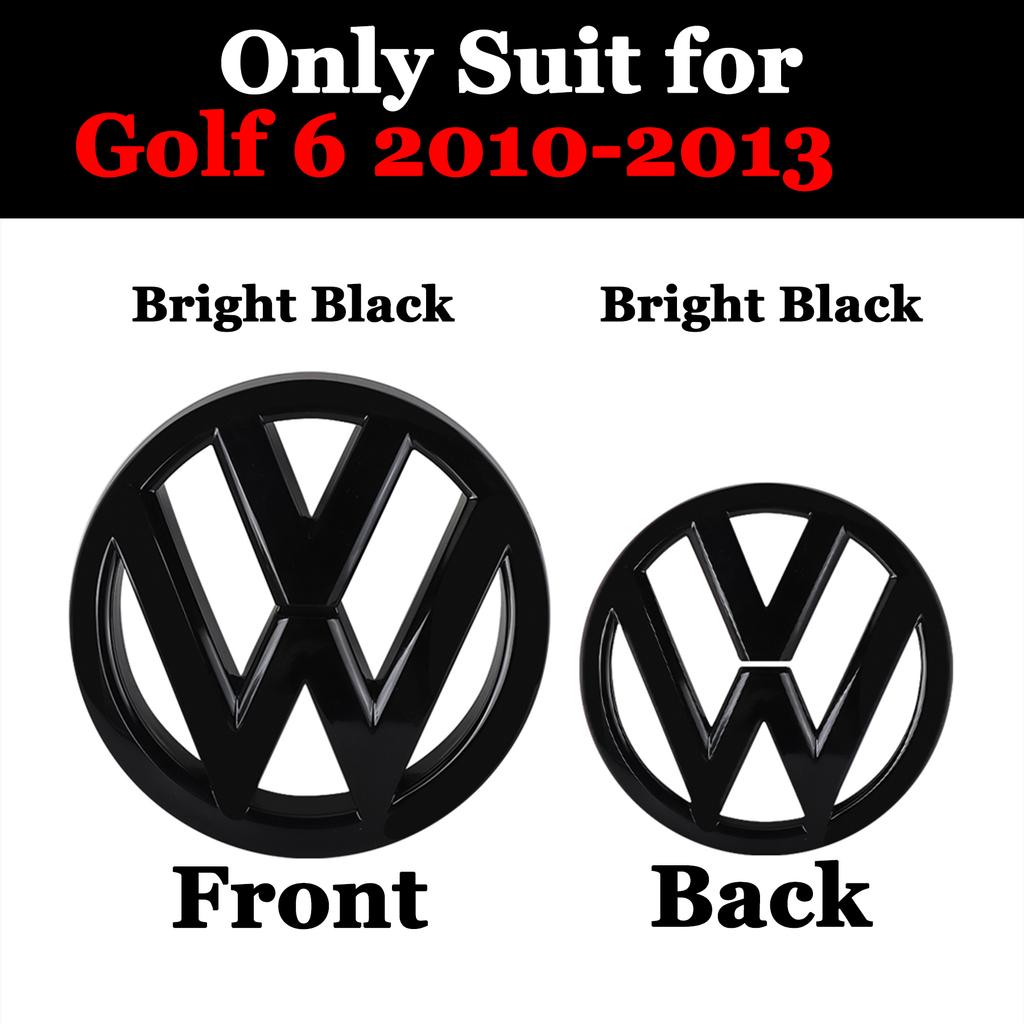 Pentru VOLKSWAGEN VW Emblema Capotă Față Mașină Portbagaj Spate Insignă 3D ABS Înlocuire Pentru Volkswagen VW Golf 6 MK6 2010 2011 2012 2013 Dec