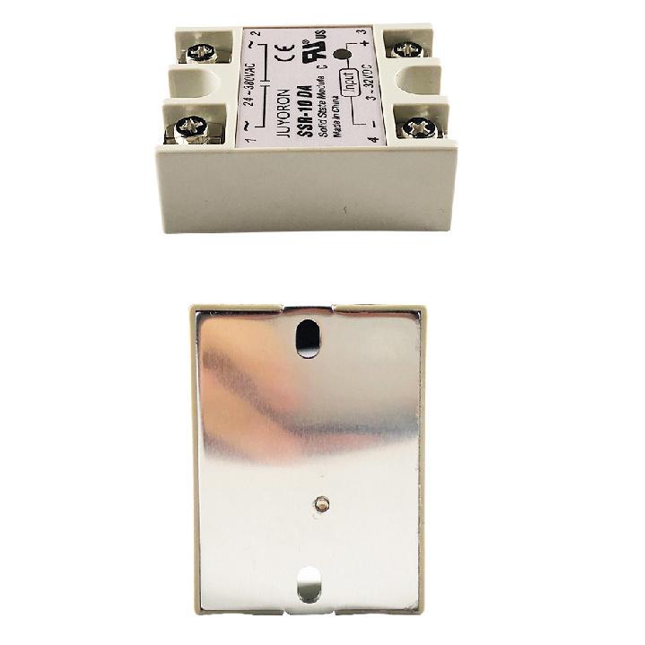 SSR-25DA SSR-40DA SSR-60DA SSR-25AA 40AA 40DD Solid State Relay SSR 10A 25A 40A 60A Module Relay for PID Temperature Control Relays 5