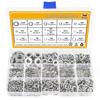 700-Piece Stainless Steel Washer Set: Flat, Lock, Spring (M2-M10)
