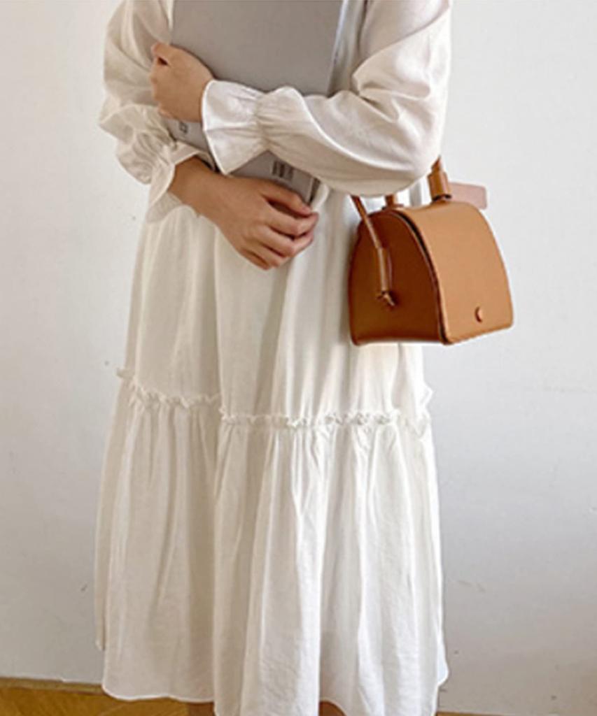 Women's Shoulder Bag, Crossbody Bag, Small, Handbag, PU Leather, Synthetic Leather, Shoulder Bag, Mini Bag, Compact, Square, Box-Shaped (Brown)